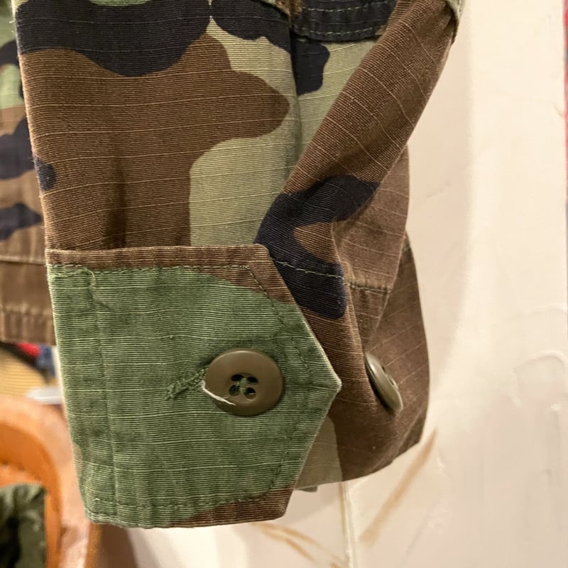 US NAVY 1999年製 ウッドランドカモ BDUジャケット Mサイズ