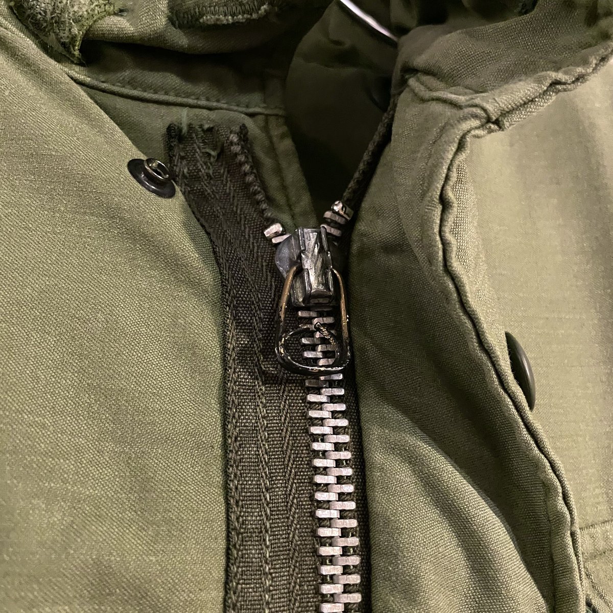 60s USMC M-65 Field Jacket 2ndタイプ アルミジップ フィールド