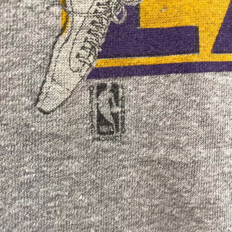 80s SCREEN STARS S/S Tシャツ USA製 LAKERS JAMES WOR