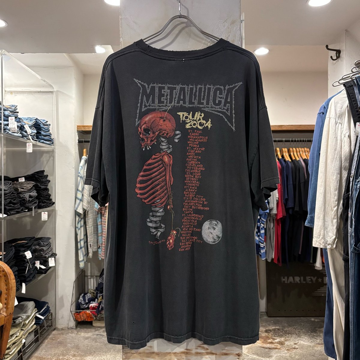 00s TENNESSEE  LLICA メタリカ Tシャツ 00s TENNESSEE RIVER S/S バンドTシャツ METALLICA Size