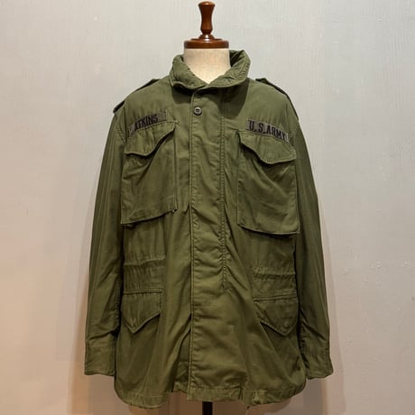70s　US ARMY　M-65 Field Jacket　3rd Type　フィールドジャケット　M-R　1973年　ミリタリージャケット　(S5156)