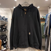 carhartt　フルジップパーカー　ORIGINAL FIT　Size L　カーハート　ブラックフェード　(S5228)