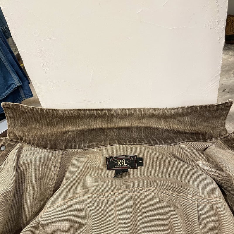 RRL RALPH LAUREN 90s USA製 三つ星タグ シンチバック デニム RRL RALPH LAUREN 90s USA製 三つ星タグ シンチバック デニム