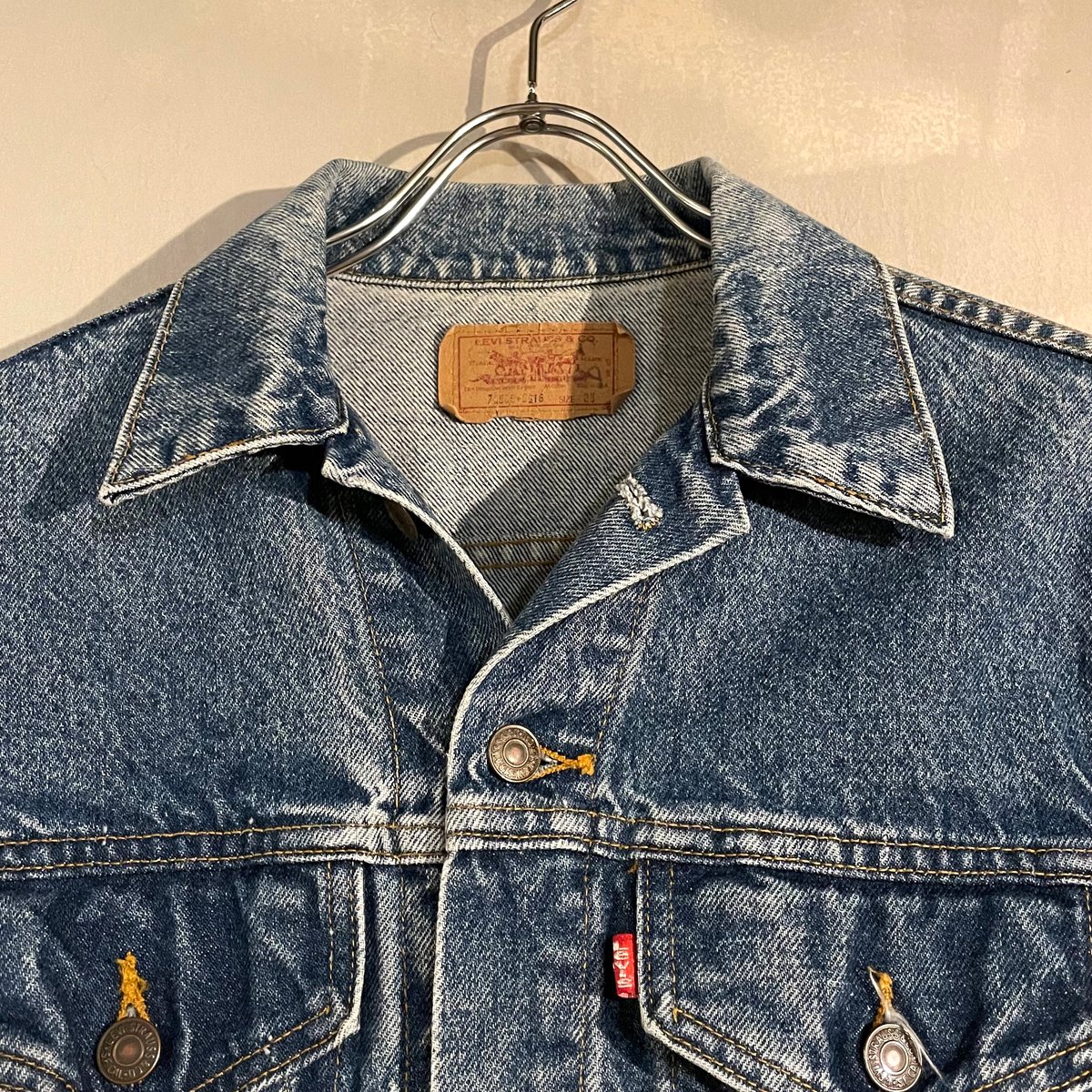 SEAL限定商品】 デニムジャケット 70506 リーバイス Levi's 80s 40