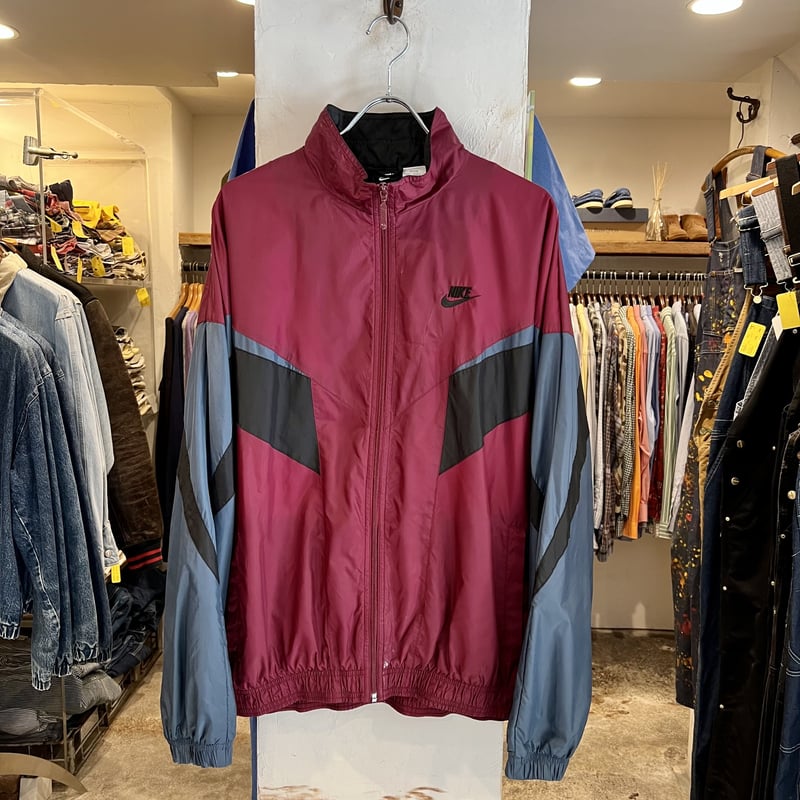 NIKE ナイロンジャケット シャカシャカ ナイキ 切り替えデザイン  