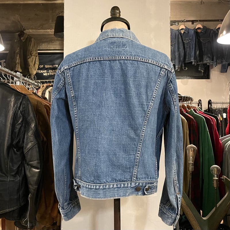 70s Levi's 70505-0217 デニムジャケット ケアタグ インディゴ染 70s Levi's 70505-0217 デニムジャケット ケアタグ インディゴ染