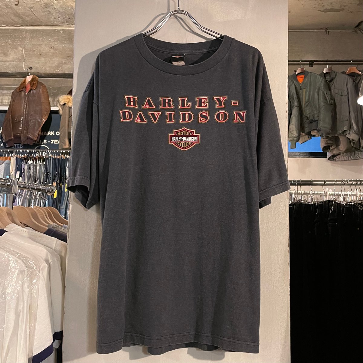 90s HARLEY-DAVIDSON S/S Tシャツ ハーレーT USA製 Size XX