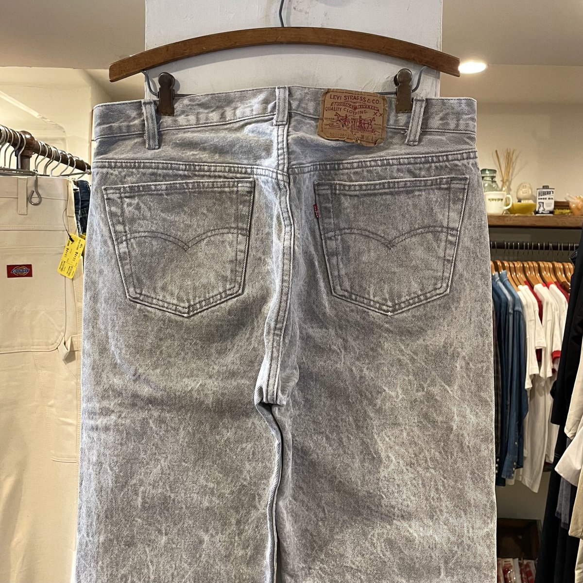 Levi's 501-0661 80年代 カラーデニム ケミカルウォッシュ USA製 Levi's 501-0661 80年代 カラーデニム ケミカルウォッシュ USA製
