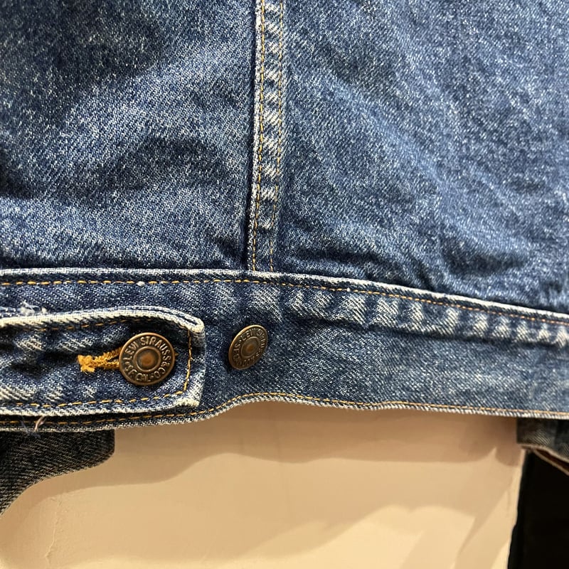 80s Levi's 70417 6985 リーバイス デニムジャケット ネルライナー USA