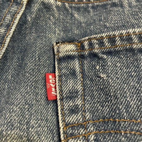 80s　Levi’s 501　赤耳　ボタン裏524　デニムパンツ　リーバイス　USA製　1982年　(S1780)