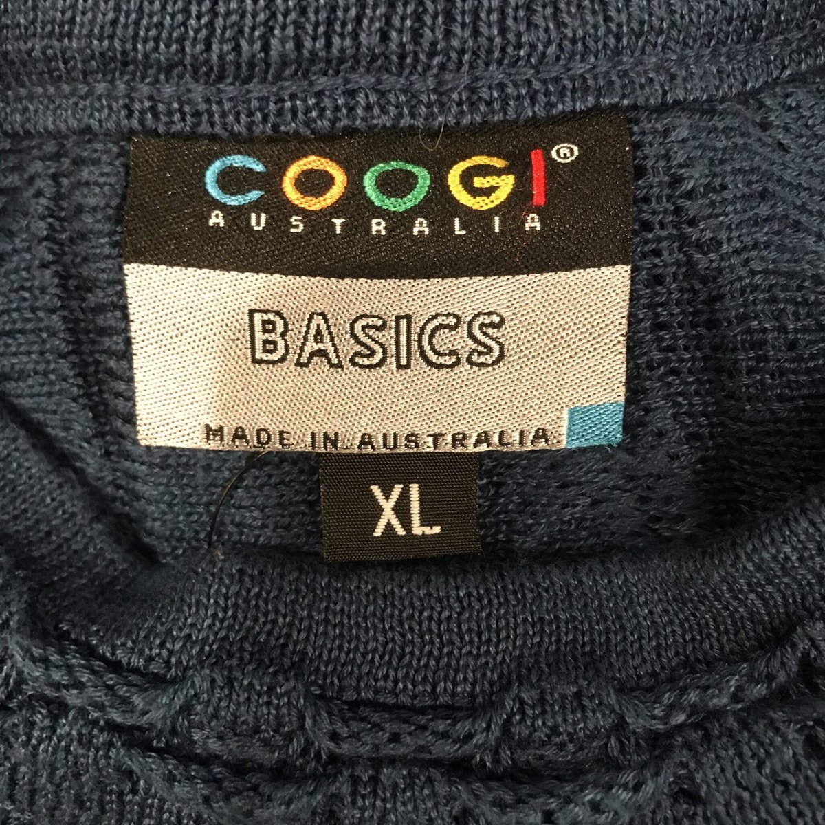 COOGI BASICS 3Dニット クルーネックセーター ソリッドカラー COOGI BASICS 3Dニット クルーネックセーター ソリッドカラー