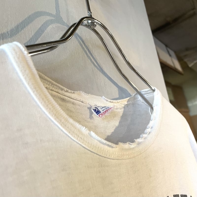 USA製】 1960s Champion ランタグフ ットボールTシャツXL 60s Champion