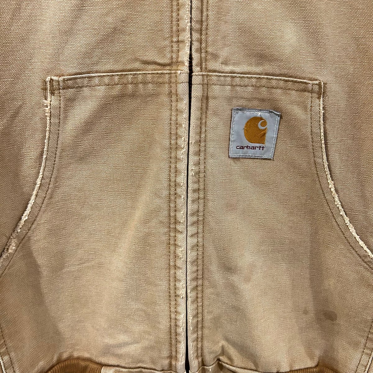 carhartt ダック地 アクティブジャケット カーハート ブラウン carhartt ダック地 アクティブジャケット カーハート ブラウン