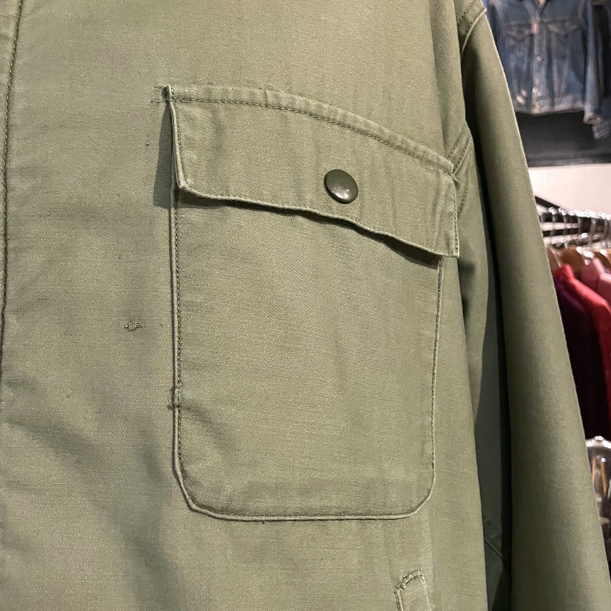 60s US NAVY A-2 DECK JACKET バックステンシル デッキジャケット S