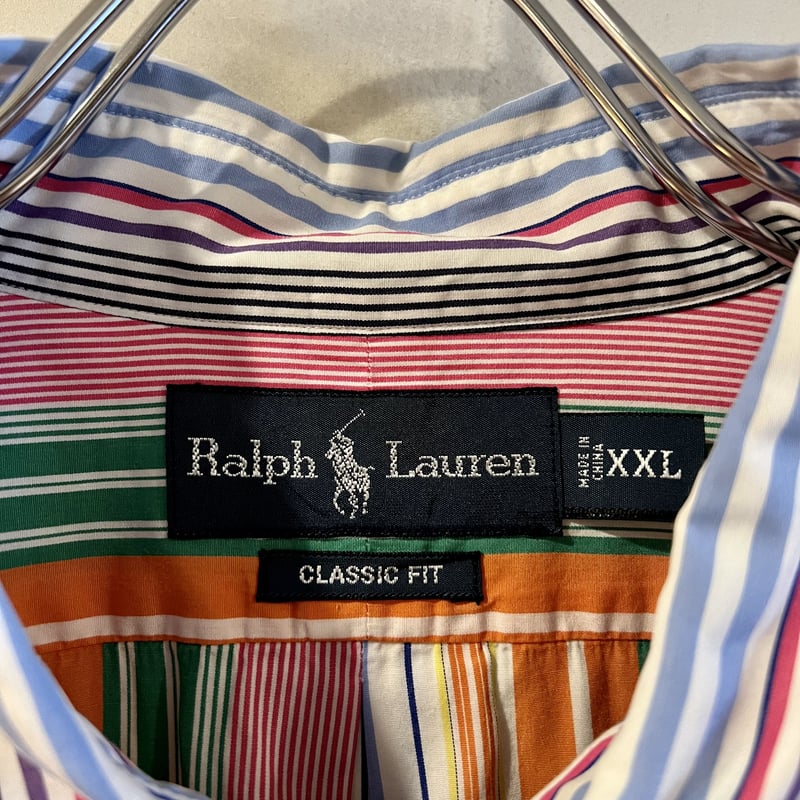 新品 POLO Ralph Lauren 長袖BD ワークシャツ チノシャツ-