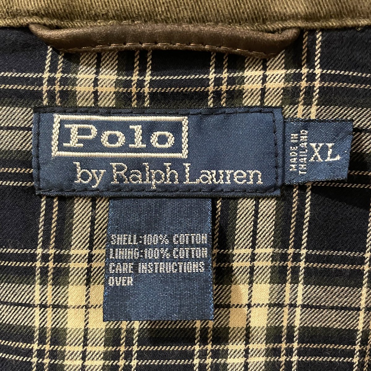 POLO by Ralph Lauren スウィングトップ 襟コーデュロイ ダーク