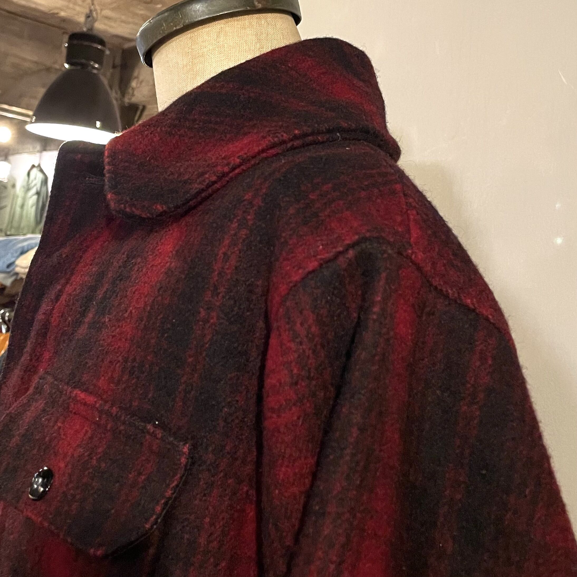 70s Woolrich ウール ハンティングジャケット USA製 マッキーノ ウール