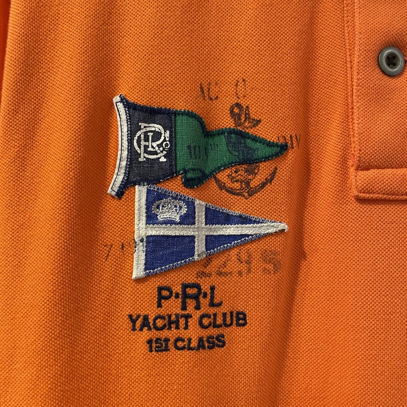 POLO RALPH LAUREN ショートスリーブ ポロシャツ オレンジ ラルフ