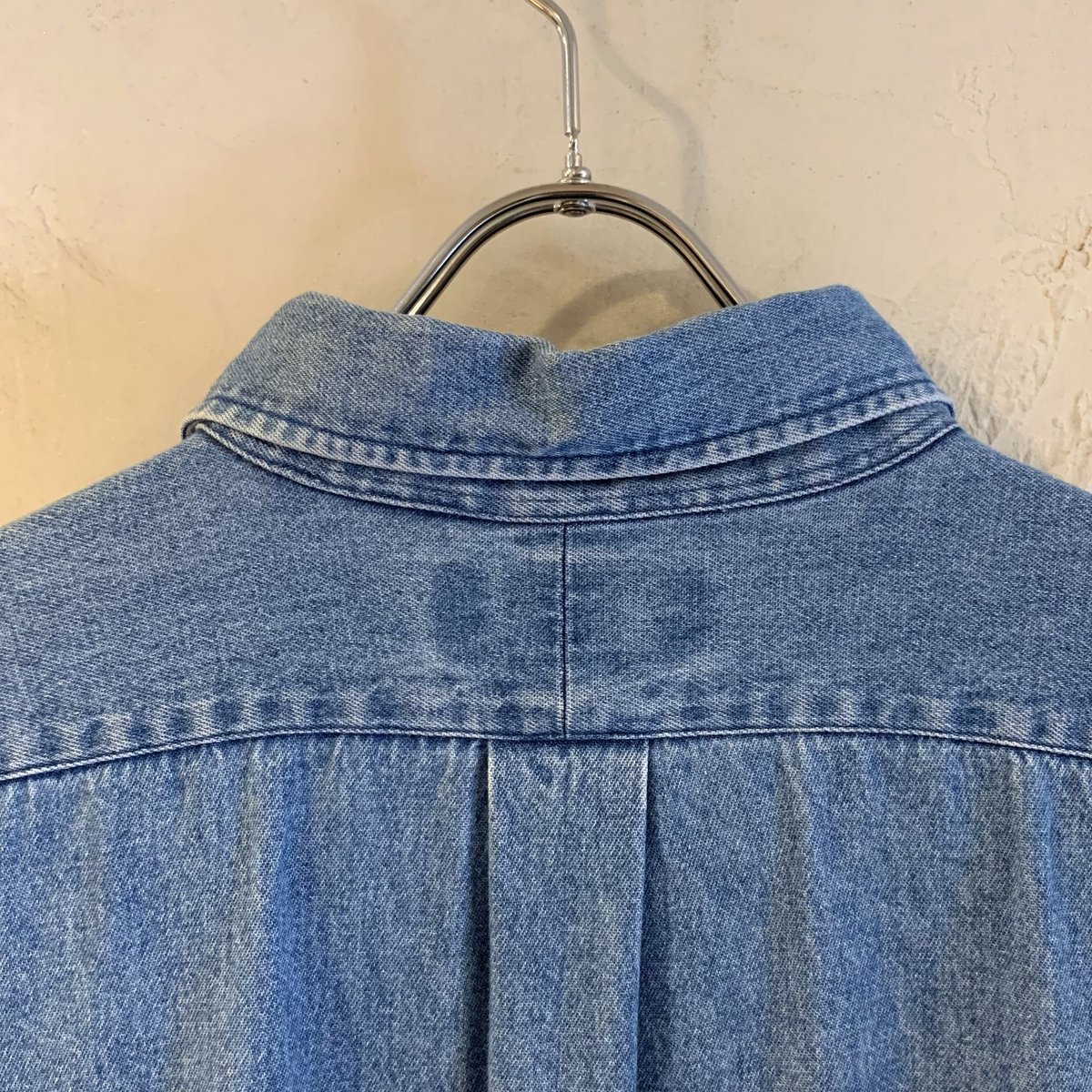 90s Ralph Lauren L/S BDデニムシャツ ラルフローレン ボタン 90s Ralph Lauren L/S BDデニムシャツ ラルフローレン ボタン