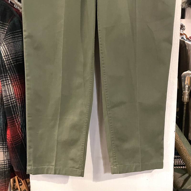 80s US ARMY ベイカーパンツ 36×30½ ミリタリーパンツ コットン 80s US ARMY ベイカーパンツ 36×30½ ミリタリーパンツ コットン