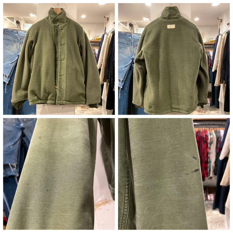 初期型　A-2 デッキジャケット 60s US.NAVY A-2 デッキジャケット初期型 ステンシル 三角