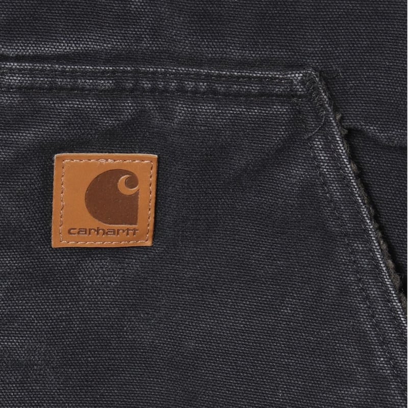 carhartt ダックベスト 黒 ボアライナー Lサイズ カーハート (Y0045