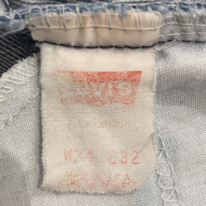 80s Levi's 505 リーバイス デニムパンツ オレンジタブ USA製 1989年 (