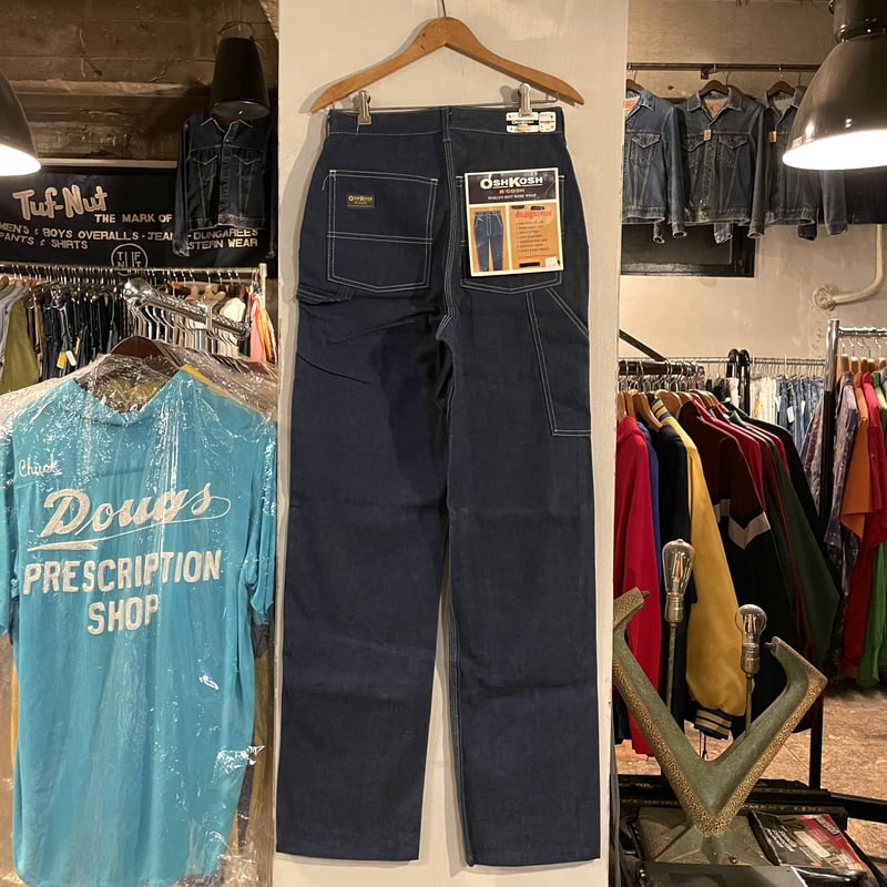70s OSH KOSH B'GOSH デニム ペインターパンツ DEAD STOCK 29× 70s OSH KOSH B'GOSH デニム ペインターパンツ DEAD STOCK 29×