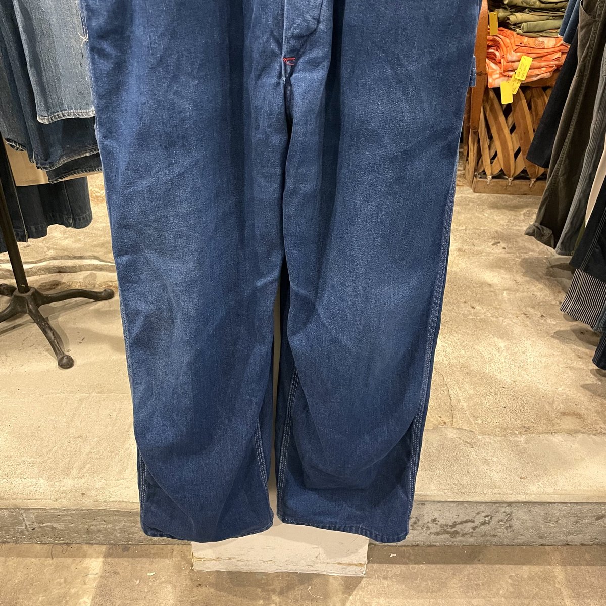 80s BIG MAC デニムオーバーオール Square Bak USA製 80年代 (S1