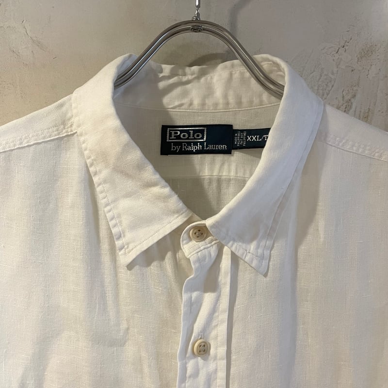 ラルフローレン【現行】 RALPH LAUREN 　麻シャツ　 S ホワイト リネン シャツ | ラルフ ローレン公式オンラインストア