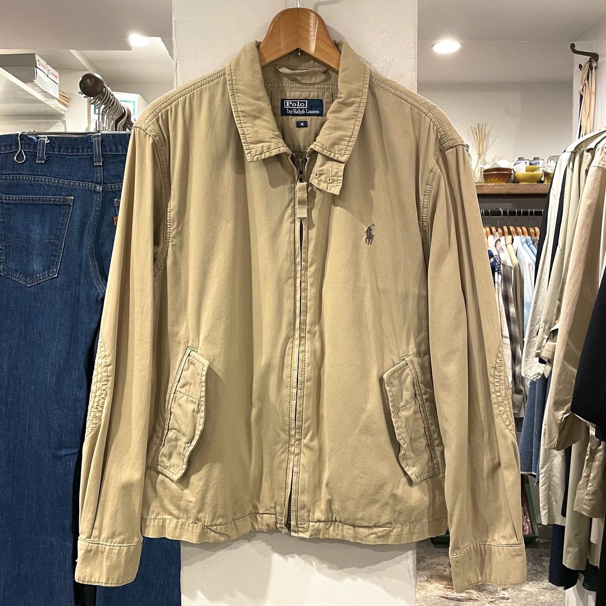 POLO RALPH LAUREN スイングトップ ミリタリースタイル Mサイズ POLO RALPH LAUREN スイングトップ ミリタリースタイル Mサイズ