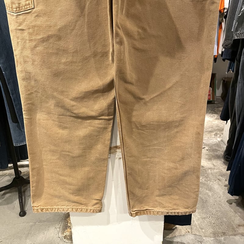 Carhartt ダック地ペインターパンツ ブラウン カーハート 雰囲気