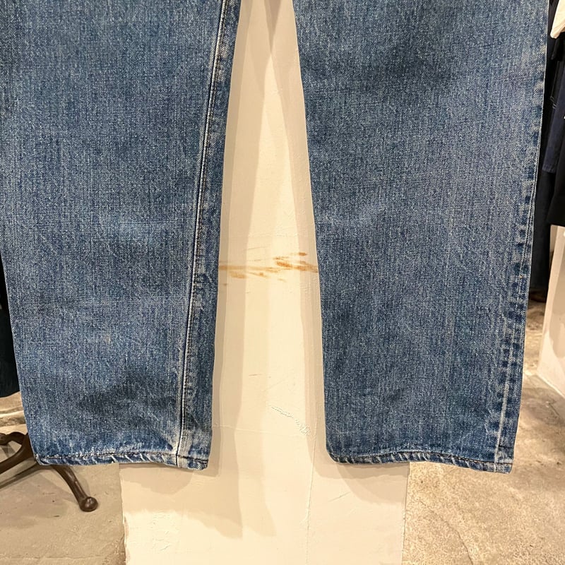 70s levi's 501 66前期　ボタン裏6 ステッチシングル Levi's 1501-0117 66前期 バックポケット裏シングルステッチ
