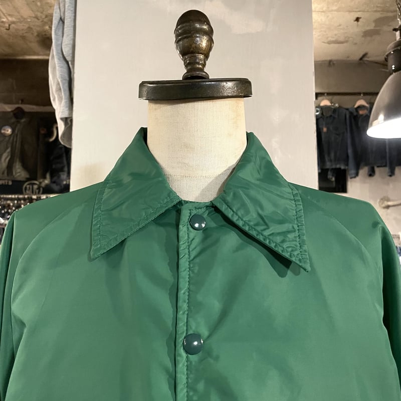 70s Champion コーチジャケット ランタグ USA製 グリーン 70s Champion コーチジャケット ランタグ USA製 グリーン