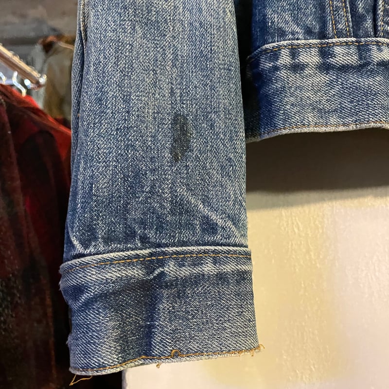 70s Levi's 70505 0217 デニムジャケット USA製 2ポケ Size 44 70s Levi's 70505 0217 デニムジャケット USA製 2ポケ Size 44