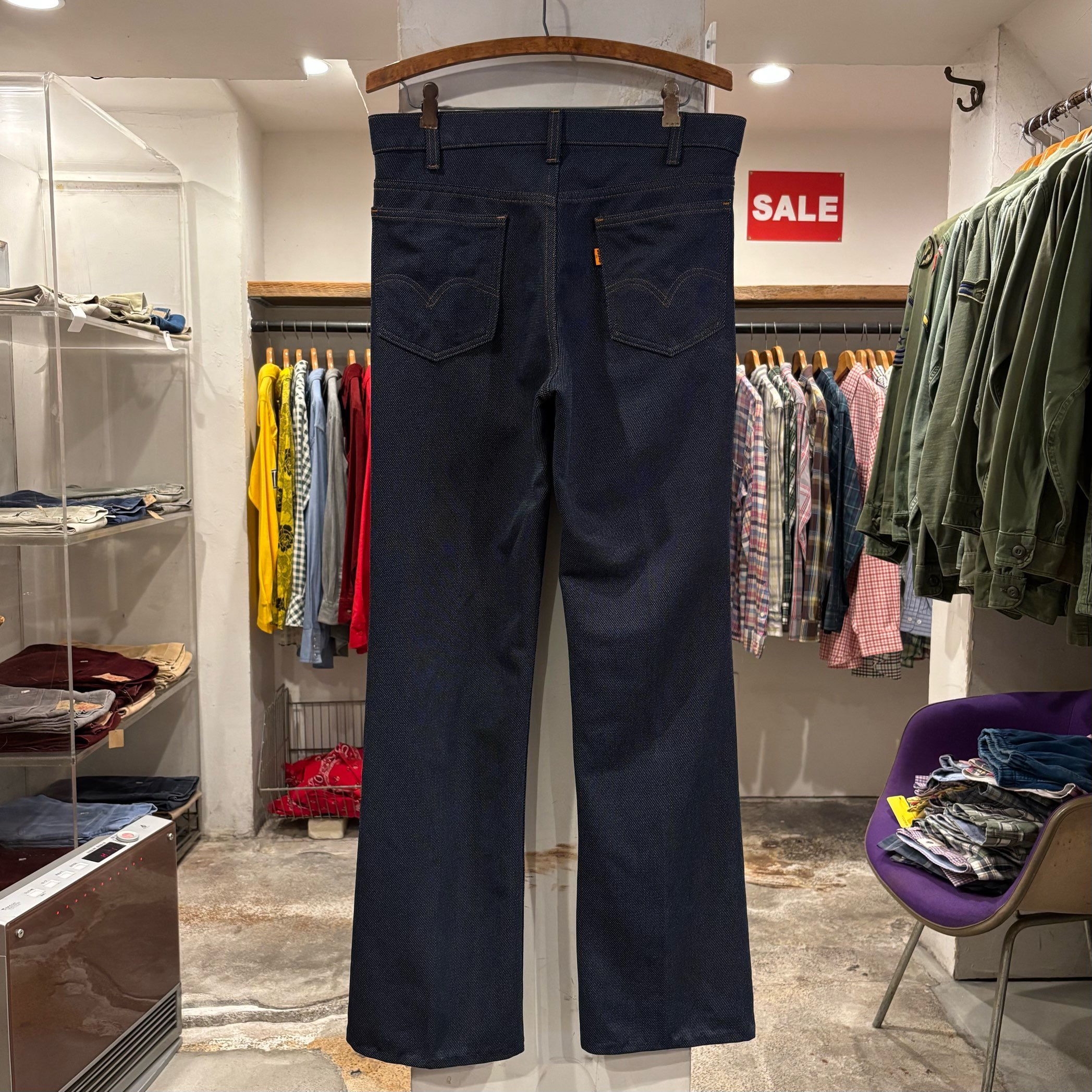 80s Levi's 10517-4317 Sta-Prest デニム風スタプレ original