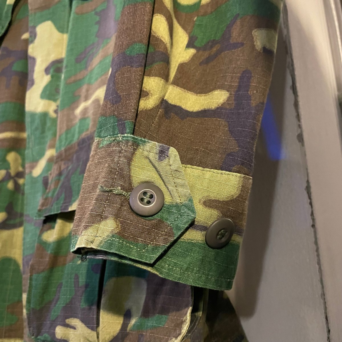 70s USMC Jungle Fatigue Jacket ブラウンリーフ ファティーグ