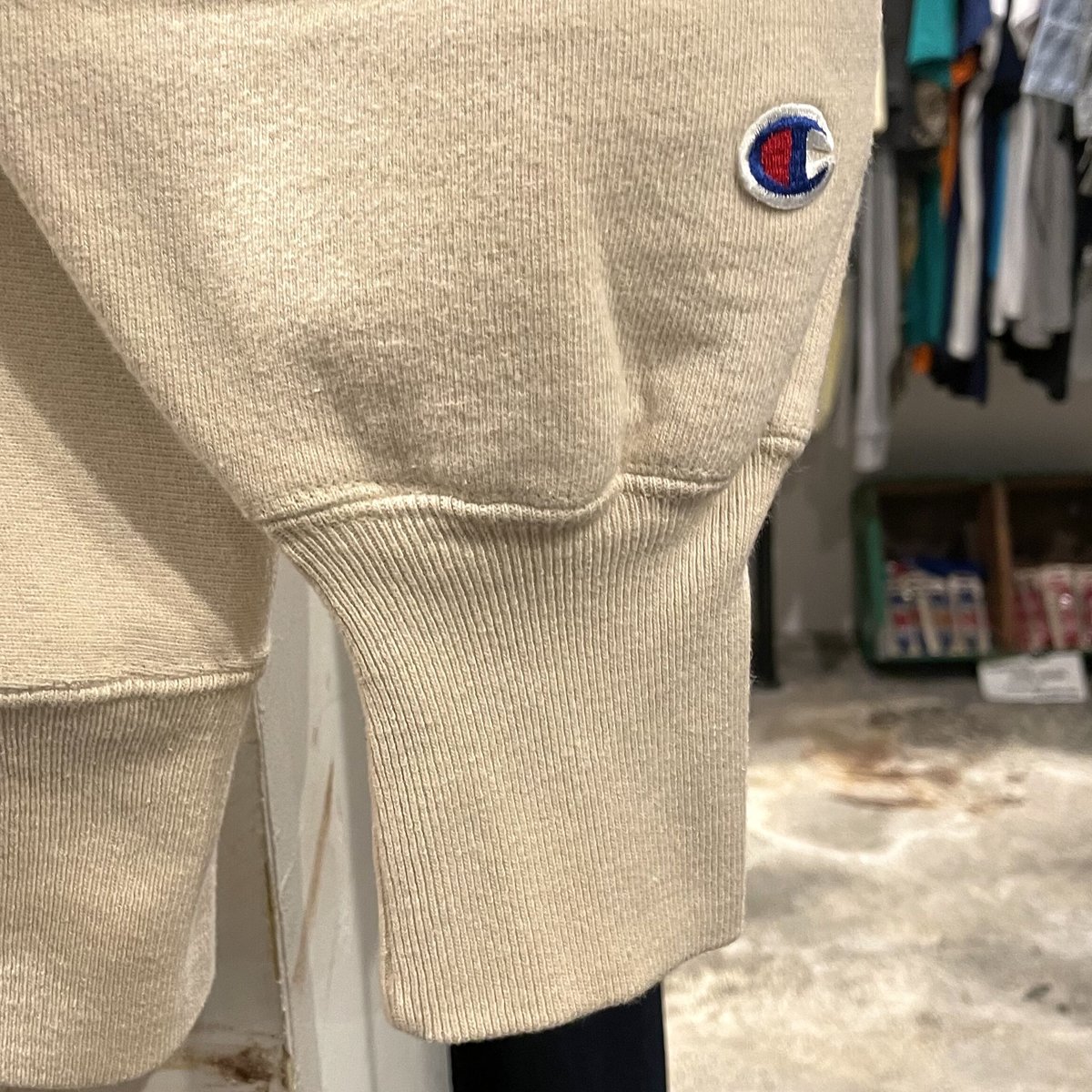 90s Champion リバースウィーブ reverse weave アイボリー チャンピオ...