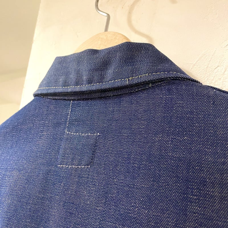 Lee 91-J 70s USA製 デニムカバーオール ユニオンチケット付き Lee 91-J 70s USA製 デニムカバーオール ユニオンチケット付き