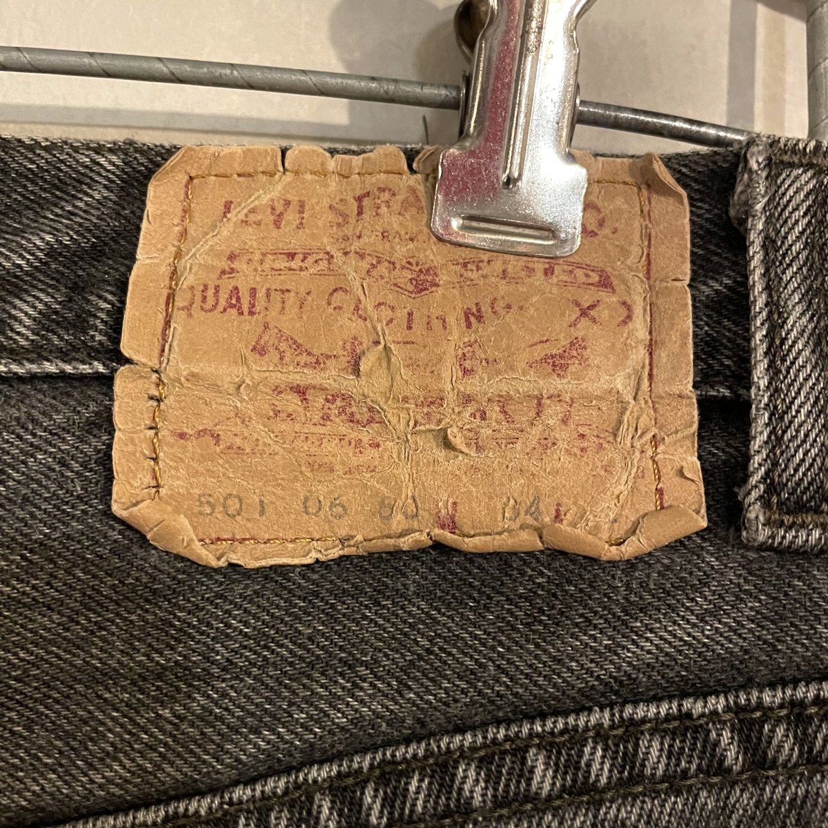 Levi's リーバイス501 後染めブラック 33×30 雰囲気◎ fit=scale-down,w=1200