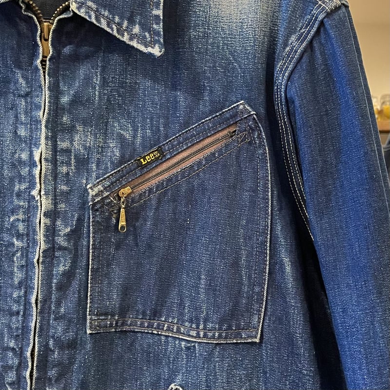 Lee 91-B 70s TALONジップ デニムジャケット 猫目ボタン ユニオン