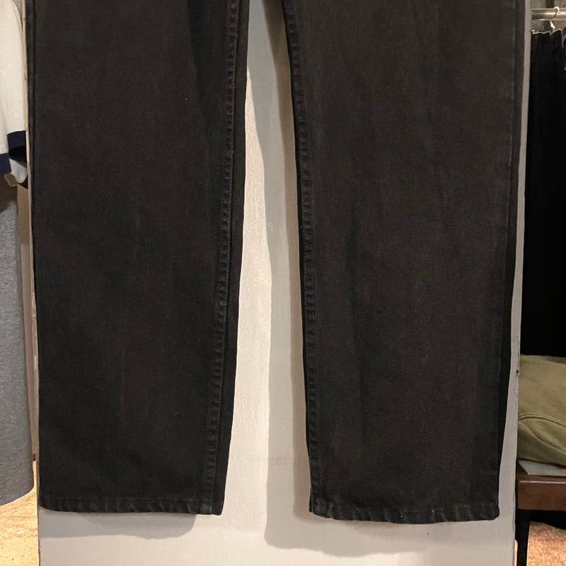 USA製 リーバイス 505 ブラックデニム BEAMS W35 実寸w33l30》Levi's リーバイス 505 90s usa製 ブラックデニム