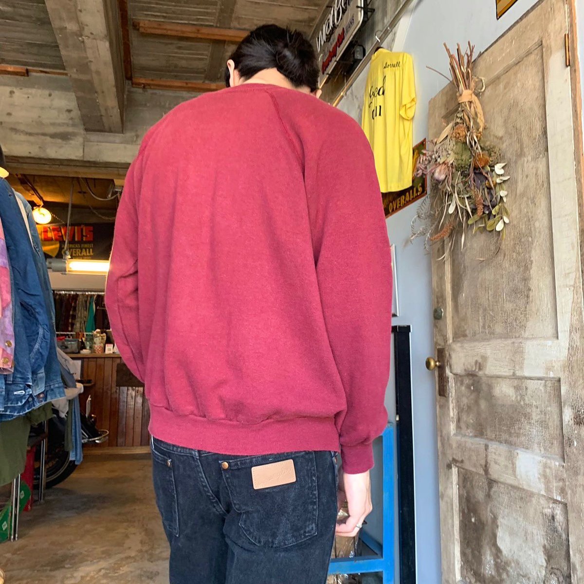 Champion◇80s/スウェット生地/HARVARD/カレッジカーディガン(厚手)/XL