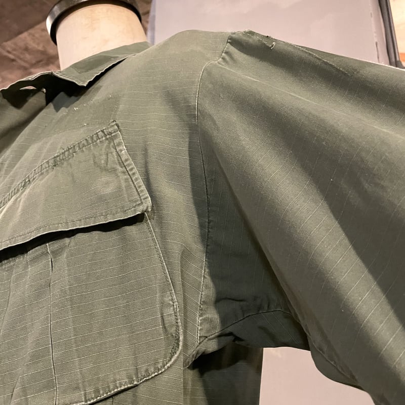 60s US ARMY Jungle Fatigue Jacket 5th Type ジャング...