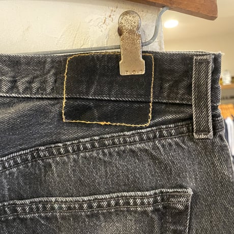 Levi’s 501　90年代　リーバイス501　後染めブラックデニム　ボタン裏680　USA製　1996年　(S1289)