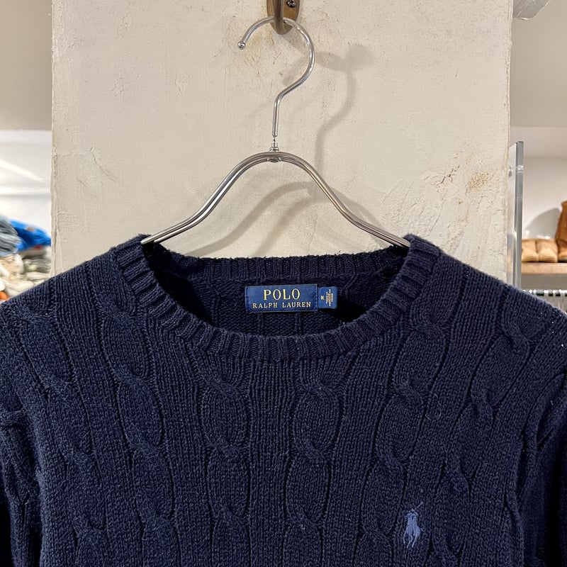 POLO by Ralph Lauren コットンニットセーター ラルフローレン ワン