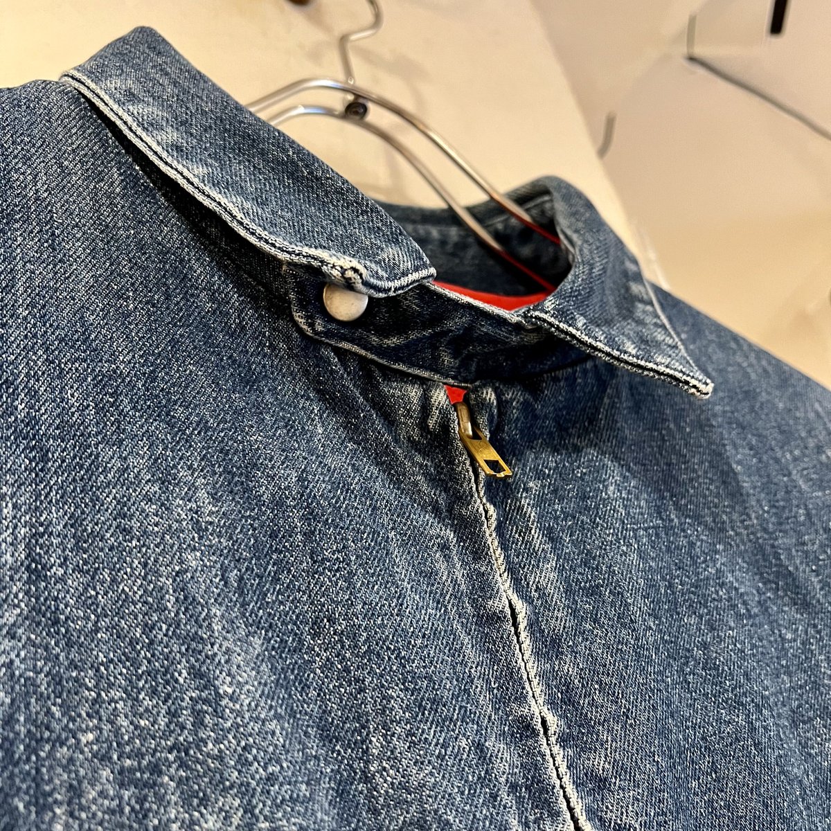 ラルフローレン　デニム　スウィングトップ　S df75d00222efc0a04d1d6a7cacc9e8