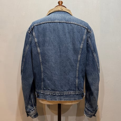 80s　Lee　デニムジャケット　ブランケット付　カナダ製　Size 40相当　リー　(S5119)