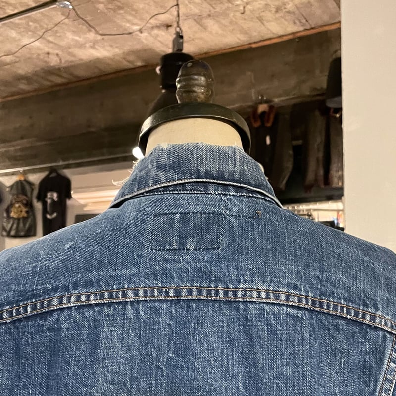 70s Levi's 70505-0217 デニムジャケット ケアタグ スモールe