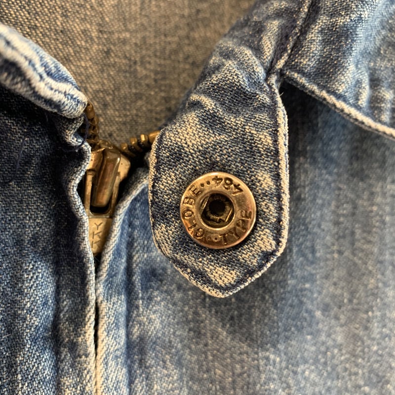 90s POLO by Ralph Lauren デニム スウィングトップ チン